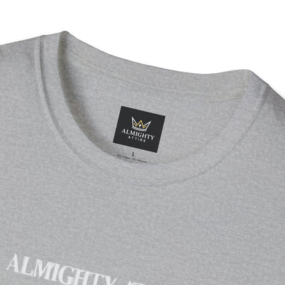 Almighty Attire Faith Over Fear T-Shirt — Christian Cross Inspirational Tee