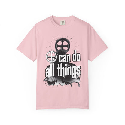 Almighty Attire T-Shirt — “I Can Do All Things” Christian Philippians Faith Graphic Tee