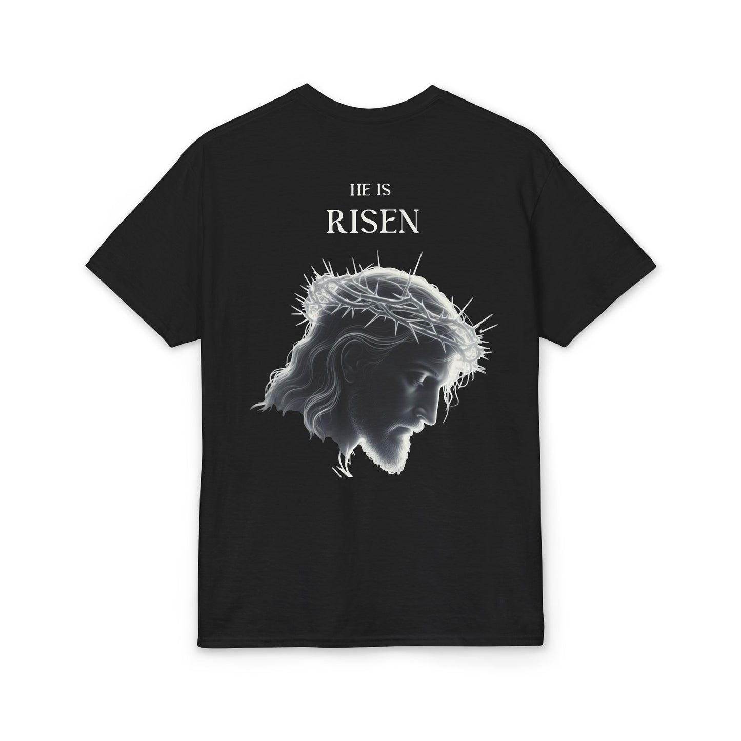 Almighty Attire He Is Risen T-Shirt – Resurrection Jesus Graphic Tee