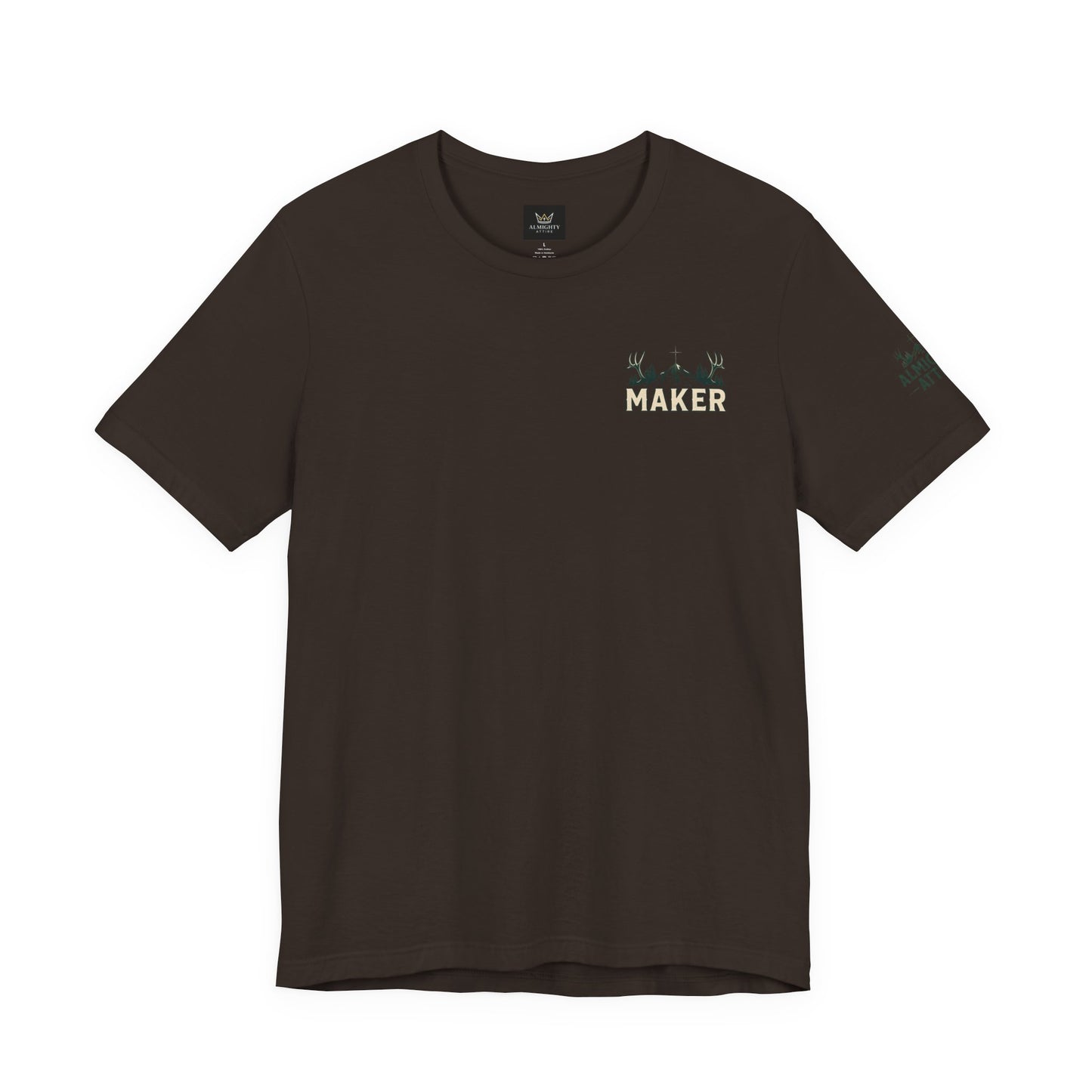 Almighty Attire God Makes A Way Deer T-Shirt – Isaiah 43:19 Wilderness Graphic