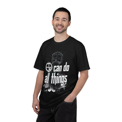 Almighty Attire T-Shirt — “I Can Do All Things” Christian Philippians Faith Graphic Tee