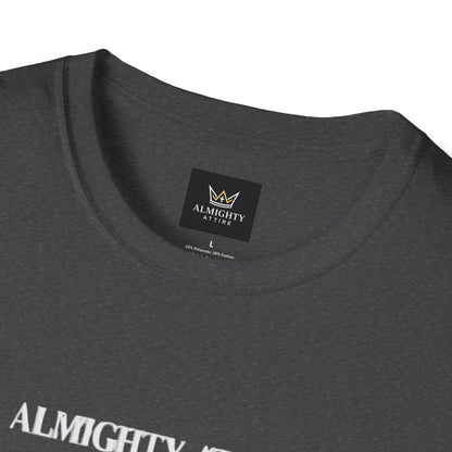 Almighty Attire Faith Over Fear T-Shirt — Christian Cross Inspirational Tee