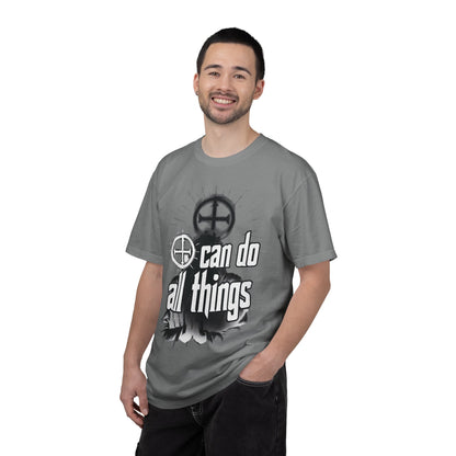 Almighty Attire T-Shirt — “I Can Do All Things” Christian Philippians Faith Graphic Tee