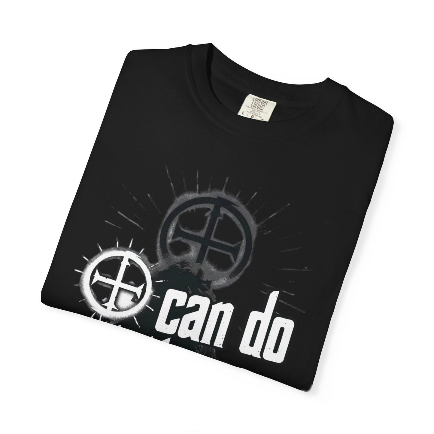 Almighty Attire T-Shirt — “I Can Do All Things” Christian Philippians Faith Graphic Tee