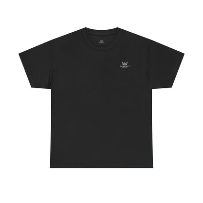 Almighty Attire Angel Guardian Tee – Ecclesiastes 3:8 Wings & Cross Graphic