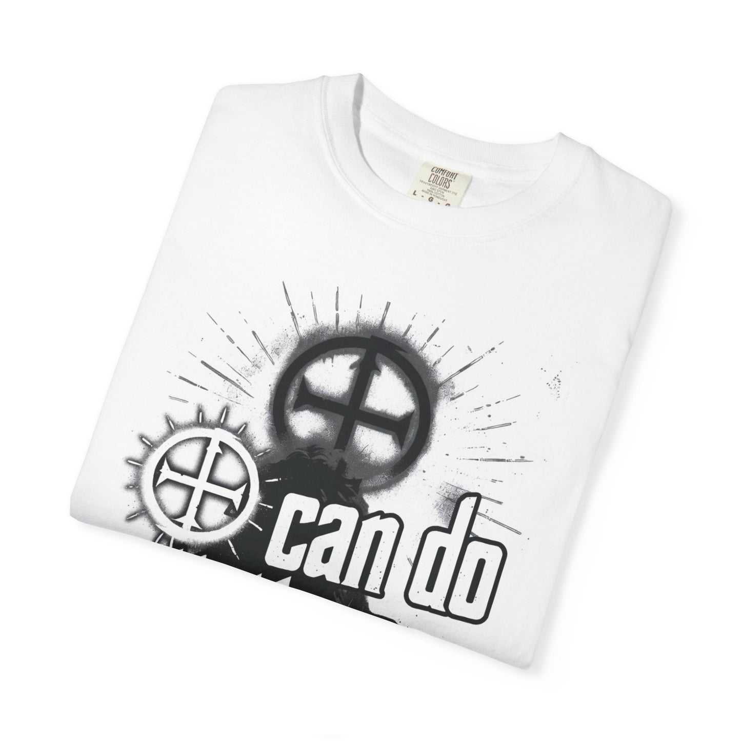 Almighty Attire T-Shirt — “I Can Do All Things” Christian Philippians Faith Graphic Tee