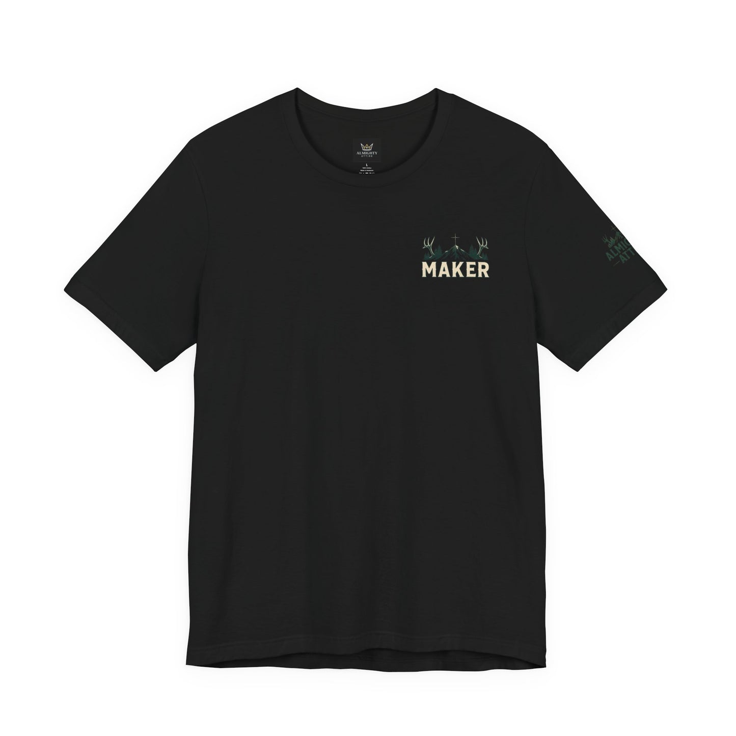 Almighty Attire God Makes A Way Deer T-Shirt – Isaiah 43:19 Wilderness Graphic