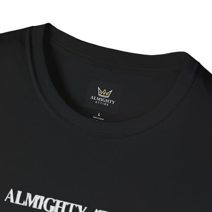 Almighty Attire Faith Over Fear T-Shirt — Christian Cross Inspirational Tee