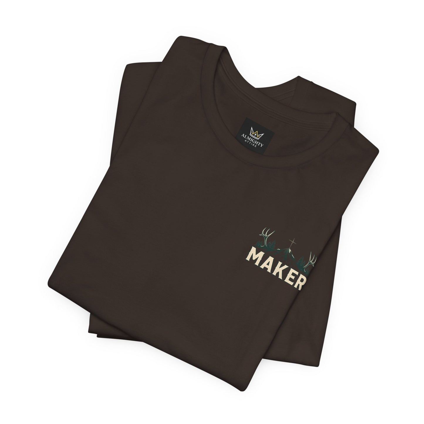 Almighty Attire God Makes A Way Deer T-Shirt – Isaiah 43:19 Wilderness Graphic