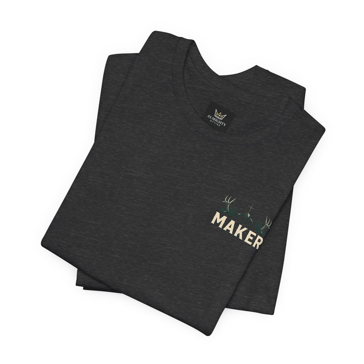 Almighty Attire God Makes A Way Deer T-Shirt – Isaiah 43:19 Wilderness Graphic