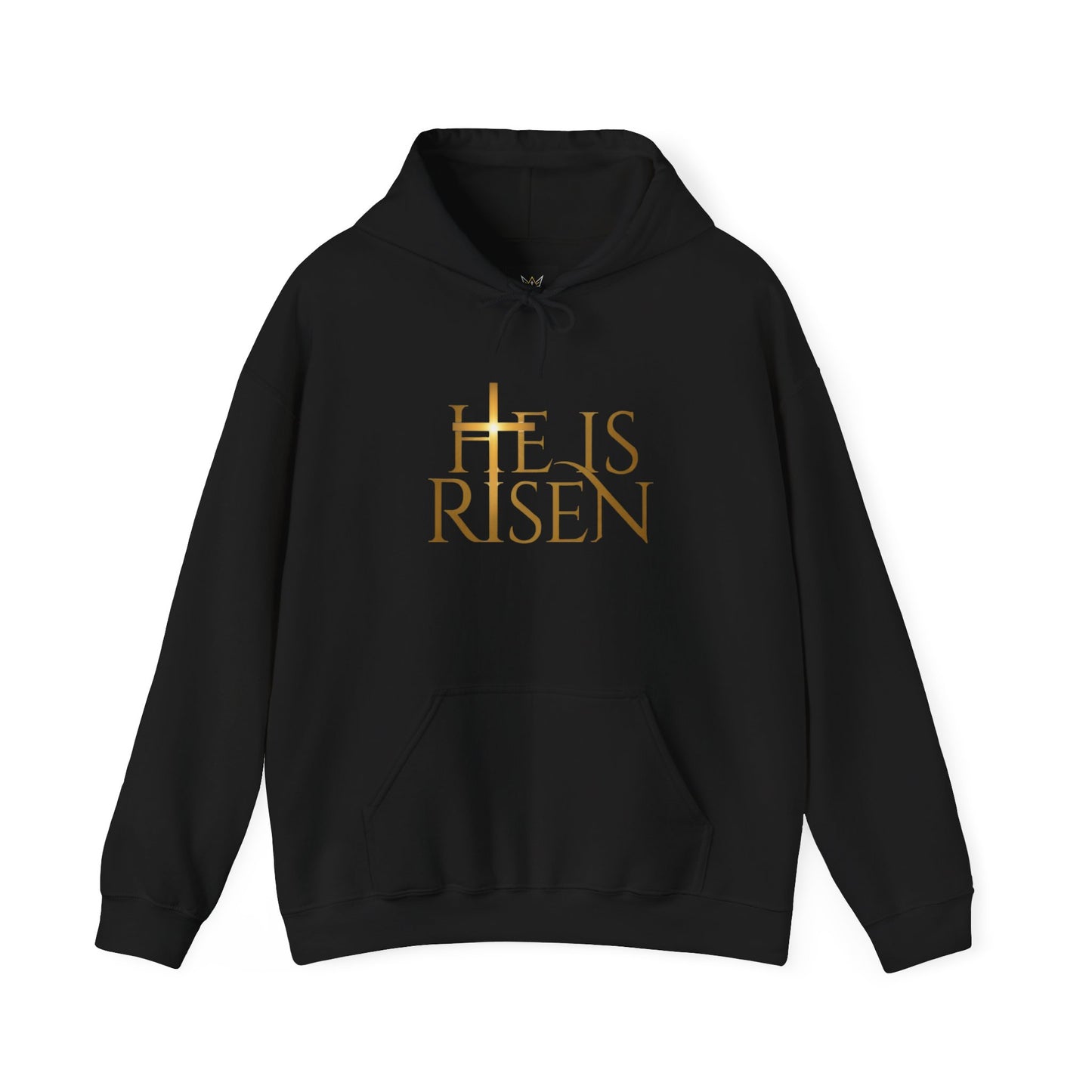 Almighty Attire He Is Risen Hoodie — Christian Easter Resurrection Sweatshirt graphic
