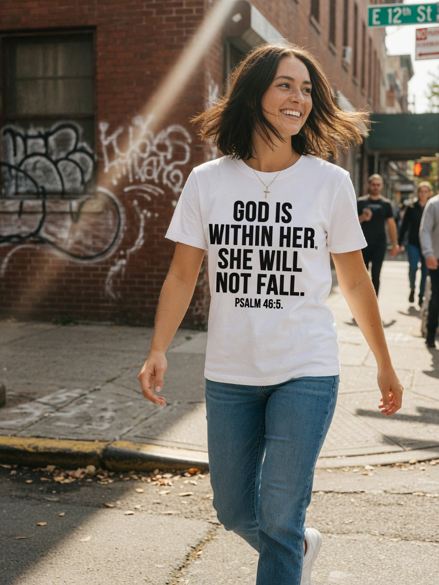 Women's faith streetwear lifestyle