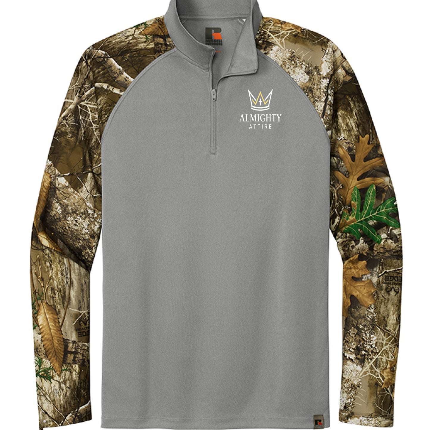 Grey Concrete Heather/ Realtree Edge - FRONT