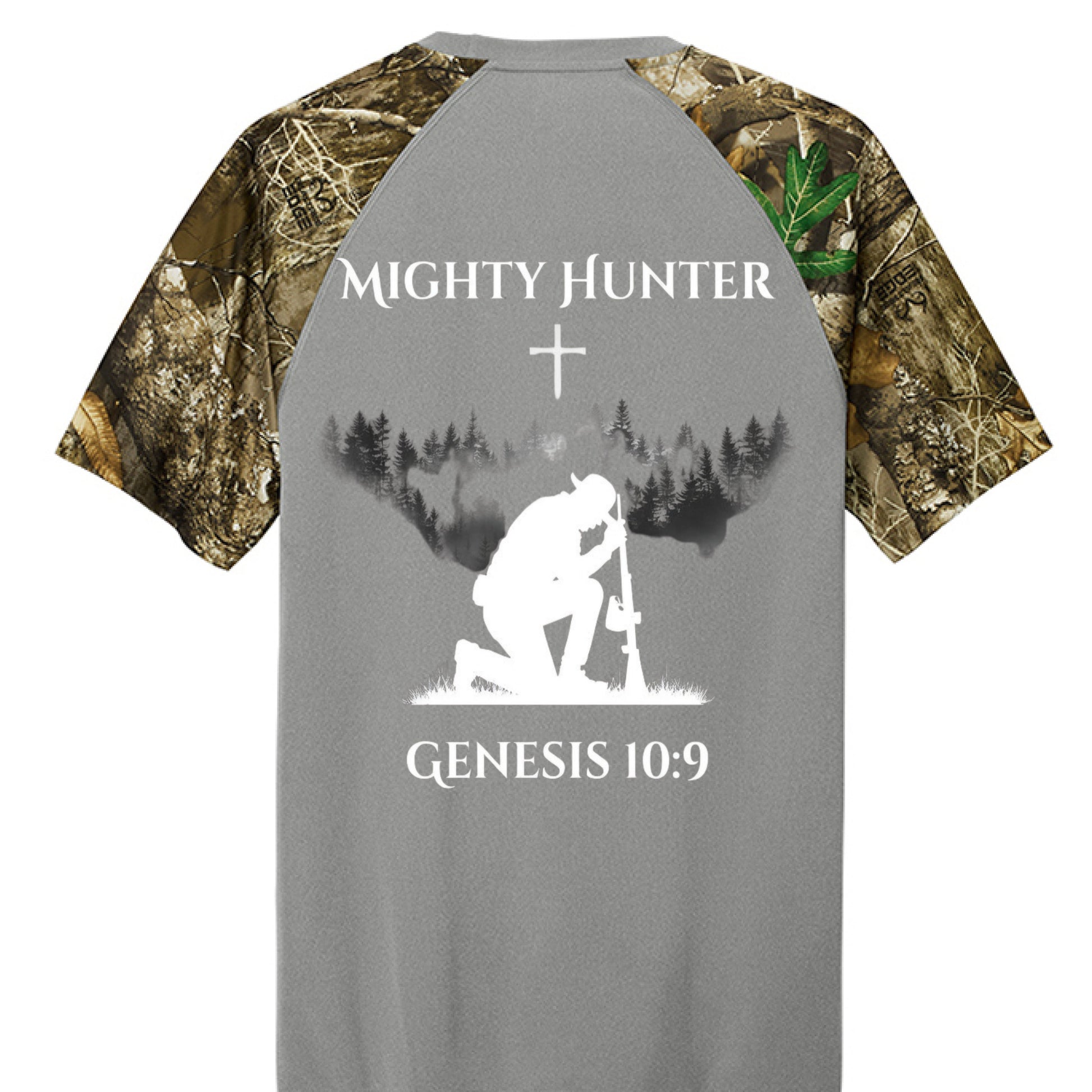 Grey Concrete Heather/ Realtree Edge - BACK