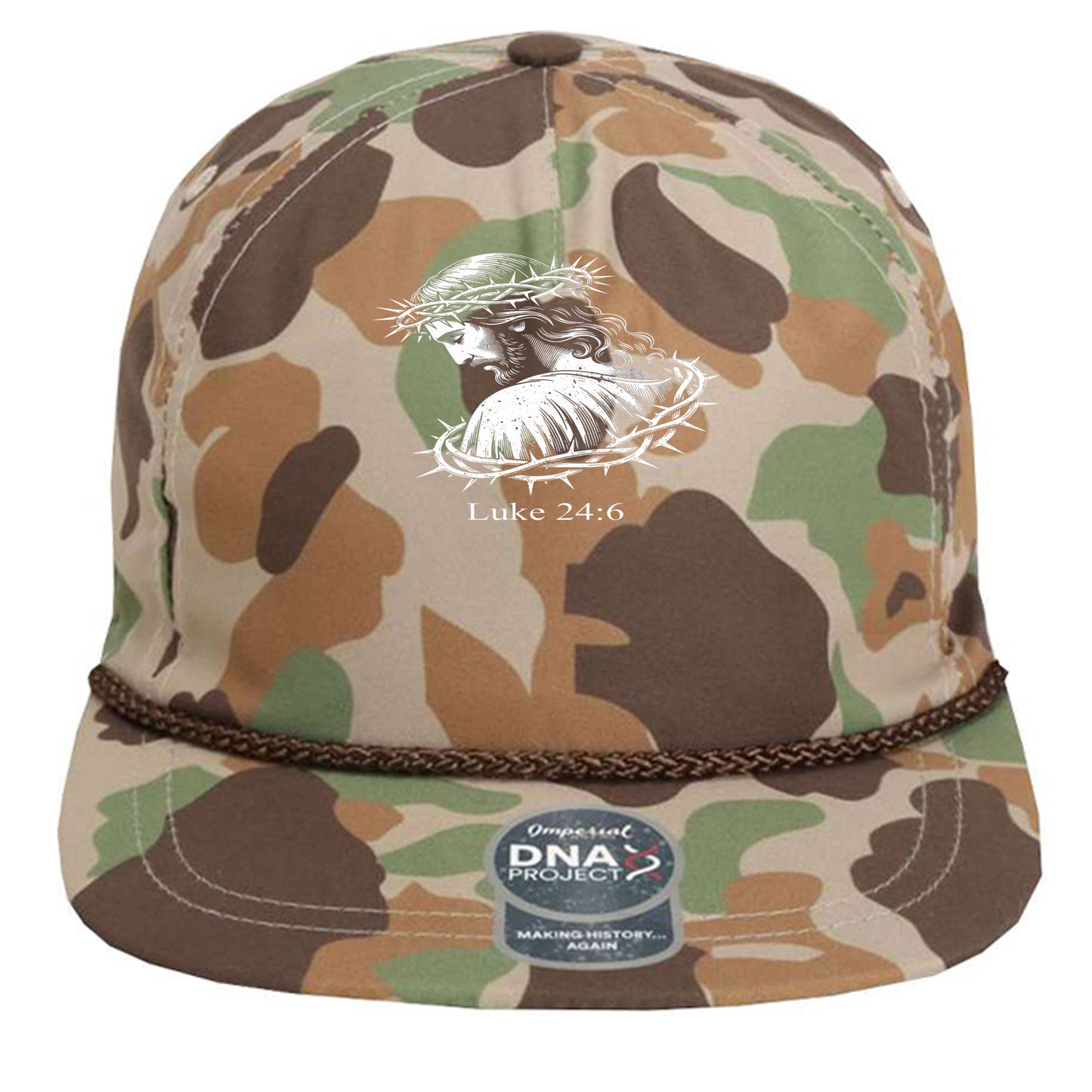 Frog Skin Camo/ Brown - DNA010 - FRONT