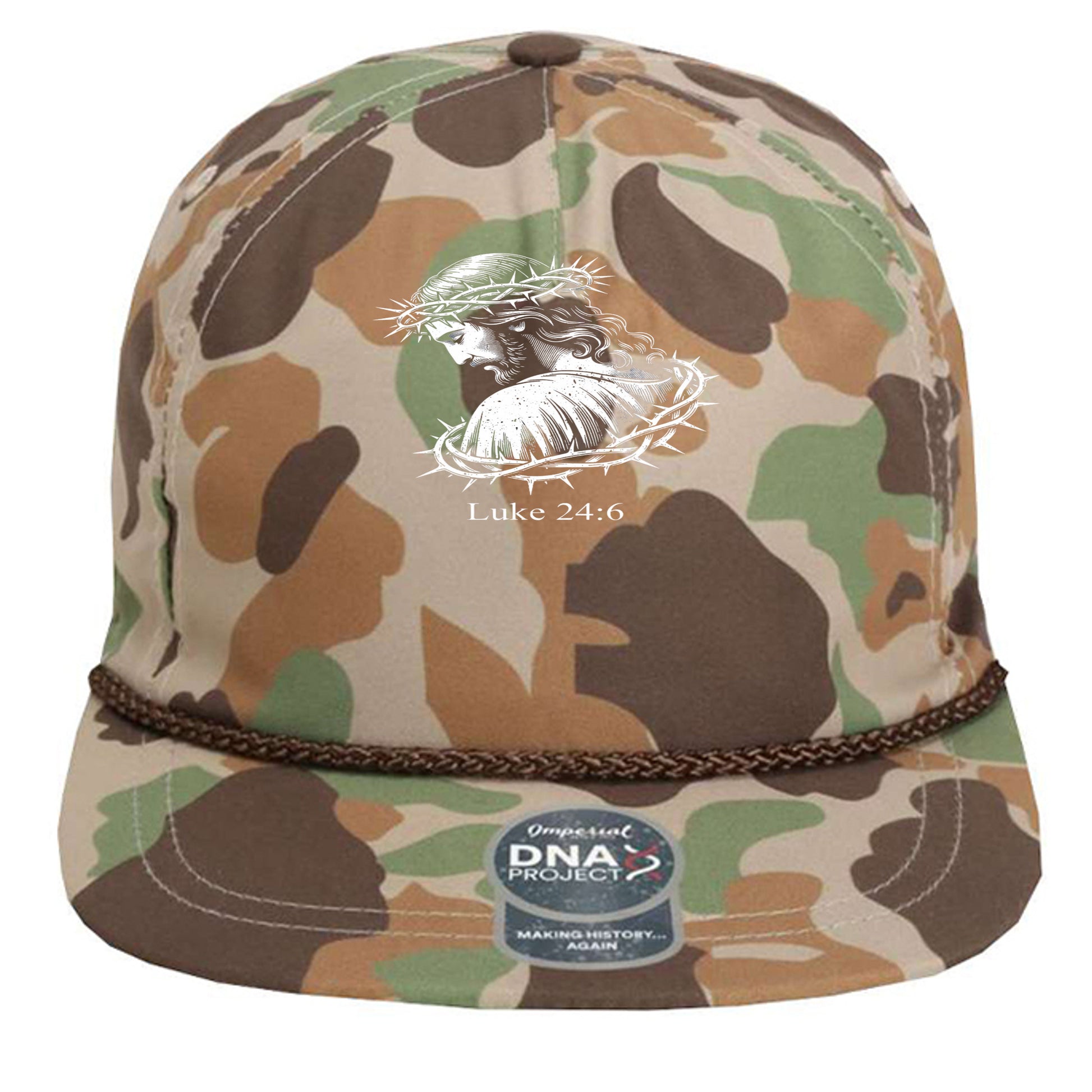 Frog Skin Camo/ Brown - DNA010 - FRONT